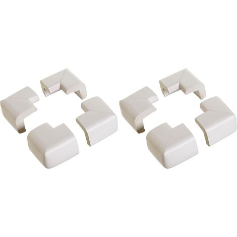 Protège-Coins en Mousse, 4 pièces, Gris (Lot de 2) (1/5)