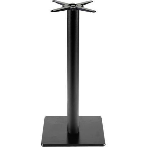 Piétement pour mange-debout hauteur 110 cm modèle Milan-T noir