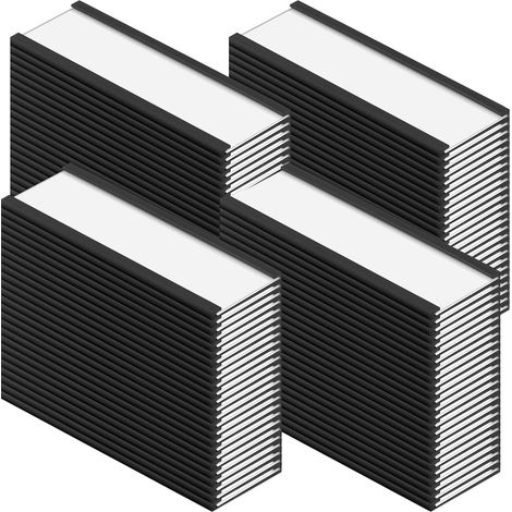 100 Pcs porte-étiquettes magnétiques inscriptibles, bandes magnétiques à profil C inscriptibles, étiquettes nominatives aimantées pour étagères métalliques, casiers et tableaux blancs (1/5)
