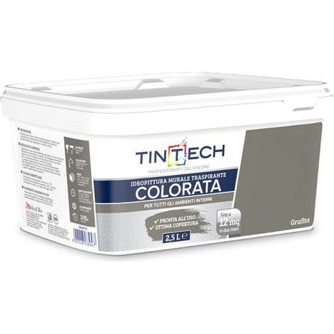 TINTECH PITTURA COLORATA 2,5 L GRAFITE (1/2)