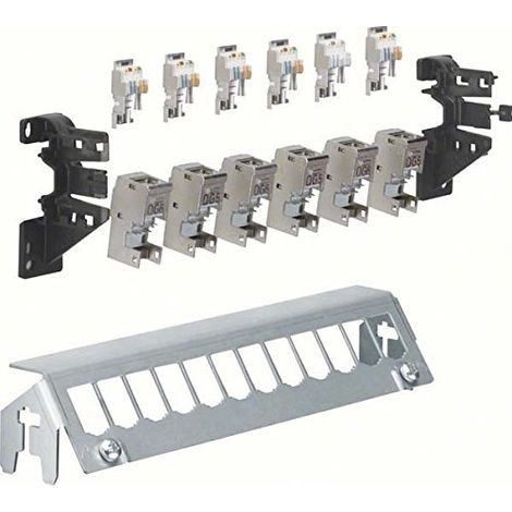 HAGER PANNEAU DE 12 PIECE WITH 6 X RJ45 MODULES FZ12 MM FZ12MM