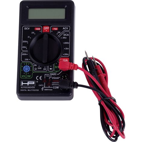 HP Autozubehör Hand-Multimeter digital CAT II 500 V
