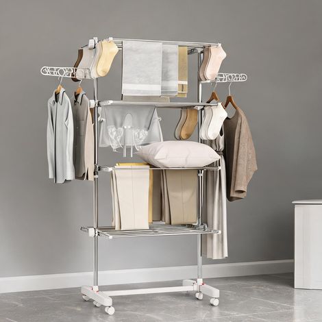 Porte-manteau plata en aBS y Acero Inoxidable 142 x 55 x 172 cm (1/5)
