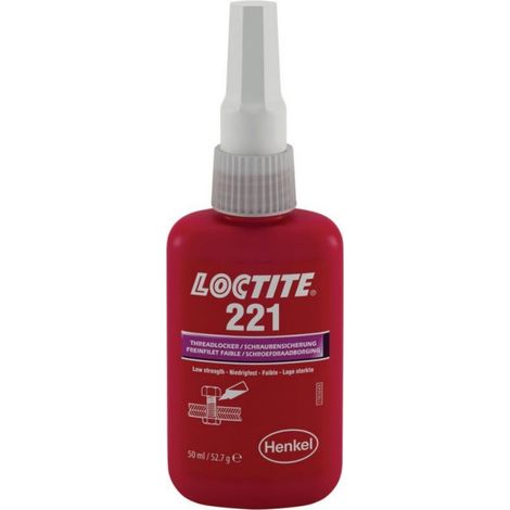 Frein Filet Faible Loctite 221 50mL