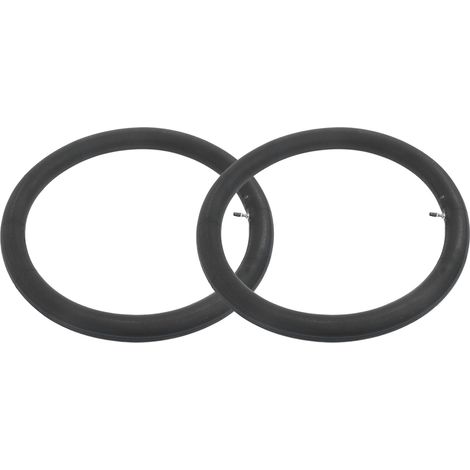 Paire de chambres à air 2.75/3.00-21 avec valve métallique TR4 pour motos tout-terrain et dirt bikes (1/5)