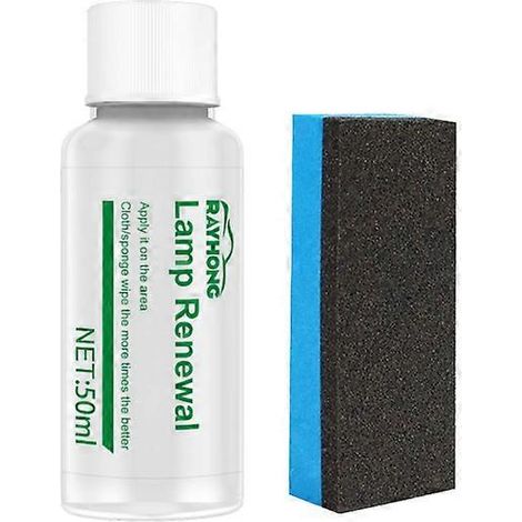 Kit de réparation et de restauration de phares auto longue durée et efficace (50 ml) (1/4)