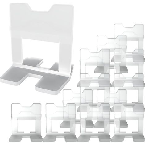 Kronen Hansa Lot de 200 languettes pour système de nivellement (aide à la pose et entretoises pour carrelage d'une épaisseur de 3 à 12 mm, largeur de joint 2 mm) (1/5)