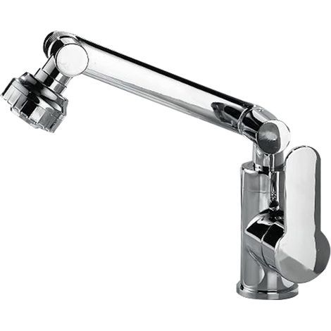 360° drehbarer Strahlregler für Wasserhähne, multifunktionaler Verlängerungs-Strahlregler, schwenkbarer Strahlregler-Verlängerungs-Wasserhahn, 2 Wasserflussmodi, universeller Strahlregler für Küche un (1/5)