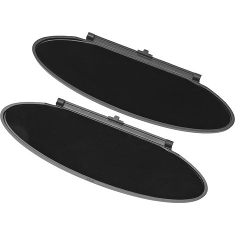 Couvercle de miroir Porsche 996 997 986 987 ABS noir renforcé durable lot de 2 pièces rechange parfait (1/4)