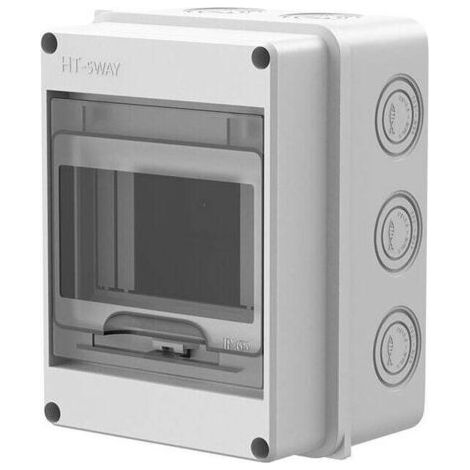 Waterproof Electrical Box, IP65 5-MODULES Ableaux with Electric Circuit Breakers Box, Waterproof Outdoor Electrical, Control Cabinet, Junction Box for Outdoor Use (1/4)