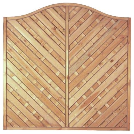 Maxi-Diagonal-Krone-Serie grün 180 x 180/160 cm