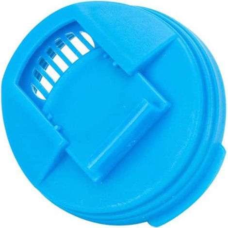 Couvercle en plastique bleu réutilisable pour canettes de boissons gazeuses-AquaForge (1/5)