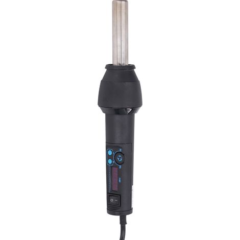 Pistolet à air chaud portable 650 W avec buse électronique réglable et débit maximal de 120 l/min. (1/5)