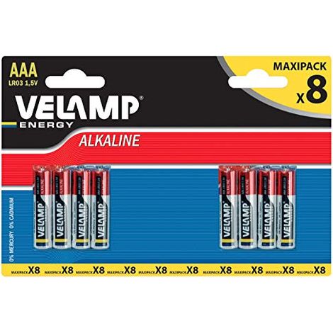 BATTERIA ALKALINA MINISTILO AAA CF.8PZ. (1/4)