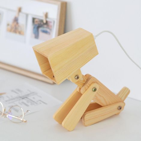 Lampada da Tavolo Per bambini Coba Doggi Naturale