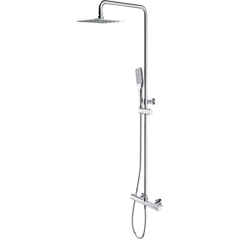 OMNIRES Y - Duschset mit Thermostat, 20x20 cm, Chrom Y1244X-6-KCR (1/2)