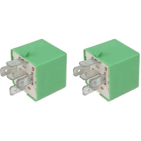 relais de ventilateur de radiateur de refroidissement 12 V 35 A 5 broches, vert 6547TX pour 206, 207, 306, 307, 406, 407 et 807 (1/4)