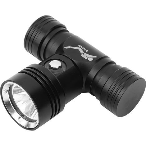 Lampe frontale de plongée LED étanche, éclairage sous-marin haute luminosité pour une utilisation terrestre et aquatique. (1/5)
