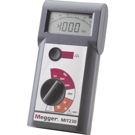 Megger MIT230-EN Isolationsmessgerät 250 V, 500 V, 1000 V 1000 MΩ