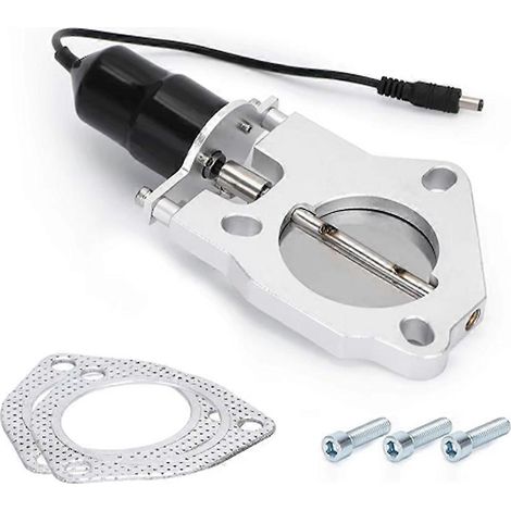 Tuyau en Y en acier inoxydable de 2,5 pouces, système d'échappement électrique Catback avec commande à distance, silencieux de voiture et vanne de contrôle électronique 3.0 (1/5)