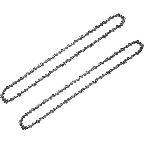 chaînes de tronçonneuse de 72 maillons d'entraînement, pas de 0,05 pouce, compatibles avec les modèles Husqvarna 33, 44, 45, 50, 51, 55, 57, 133, 154, 234 et 238. (1/5)
