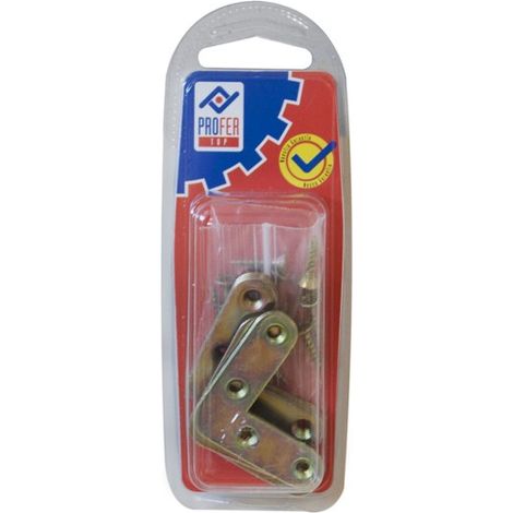 SQUADRA PIATTA BICROM BL 8 PZ - 40X40 MM