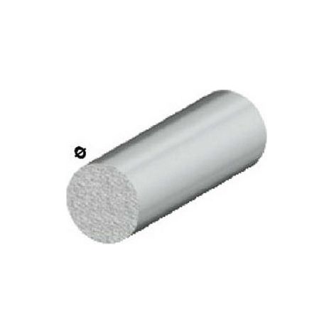 profilo tondo pieno cm 100 h argento   10 mm profili alluminio asta (1/2)