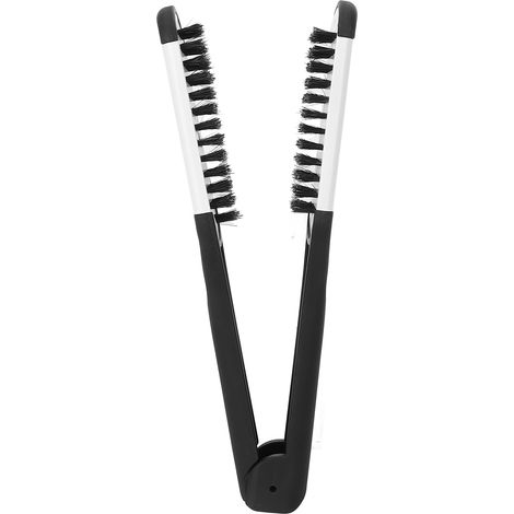 Professionelle doppelseitige Haarglätterbürste – Stabiles und langlebiges Design für Salons (1/5)