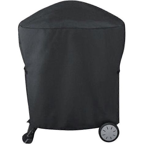 Housse de protection étanche pour barbecue à roulettes compatible avec les séries Weber Q1000 et Q2000. (1/5)
