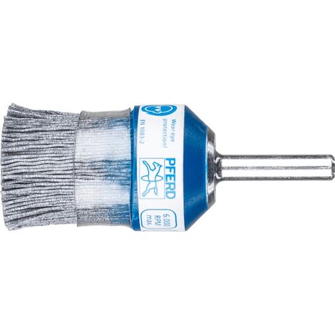 PFERD TOOLS COMPOSITE Pinselbürste PBUPR Ø 28 mm Schaft-Ø 6 mm SiC-Filament-Ø 0,55 mm Korn 120 stationär (1/4)