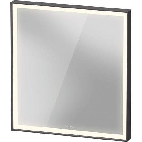 Duravit L-Cube Miroirs avec éclairage, angulaires, 650x700x67mm,