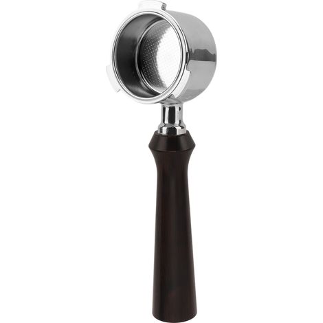 Portafilter 51mm Bottomless 3 oreilles en Acier Inoxydable avec Panier Filtre pour Machine Café Delonghi DEDICA ARTE et Modèles Compatibles (1/5)