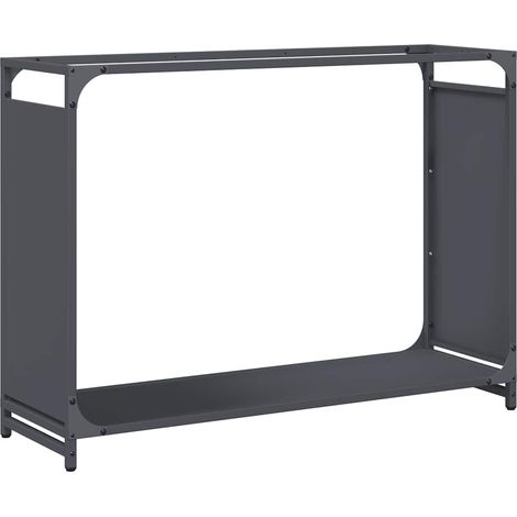 Maison Exclusive - Leñero antracita 90x28x65 cm Acero laminado en
