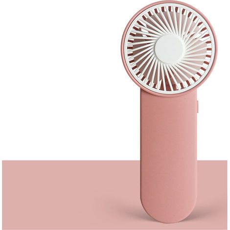 Ventilateur Portatif - Ventilateur à Piles AA - Avec Lanière et Support de Suspension - Pour Intérieur et Extérieur - 1 Pièce