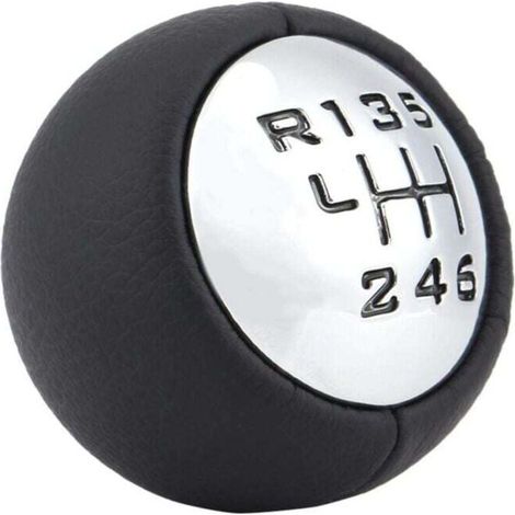 Perilla de cambio de marchas de 6 velocidades para Peugeot 307, 308, 3008, 407, 5008 y 807, Citroën C3, C4 y C8. (1/4)