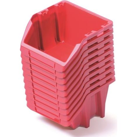 10 VASSOI BINEER CORTI 10 PEZZI NERI 288x158x187mm
