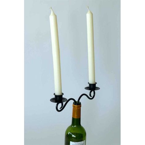 ASTUCEO - Chandeliers doubles pour bouteilles - Lot de 2