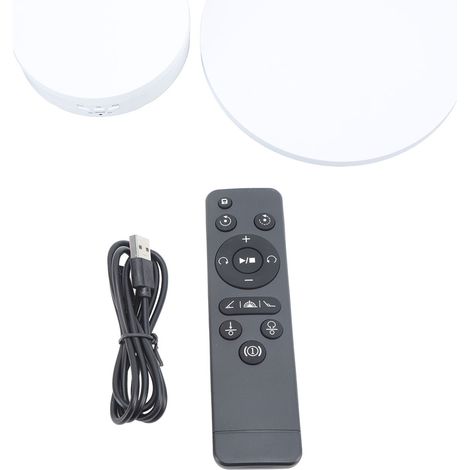 Plateau tournant électrique 2-en-1, télécommande intelligente, présentoir à bijoux, support d'exposition pour ornements en direct, 5V, blanc (1/5)