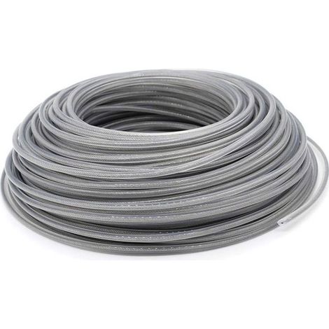 Fil Coupe Bordure Universel, Ligne de Trimmer Strimmer en Acier 3.0 mm, Fil d'acier Débroussailleuse Robuste (1/4)