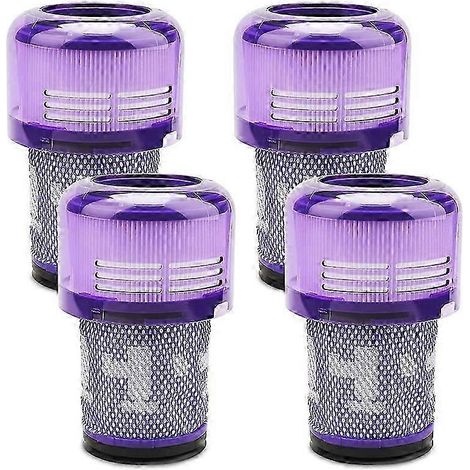 Lot de 4 filtres V12, compatibles avec les aspirateurs V12 Slim et V12 Detect Slim, référence 97151 SH (1/5)