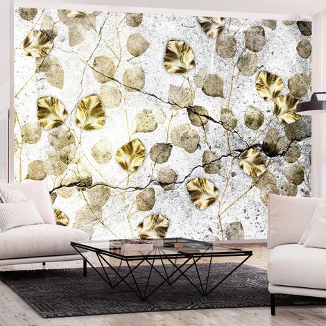 Papier peint Golden Symphony - 200 x 140 cm (1/4)