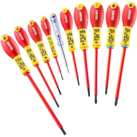 Set 10 cacciav. isolati EXPERT E160912
