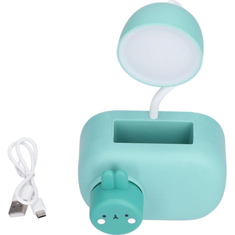 Veilleuse rechargeable USB au design animal adorable, dotée de trois modes d'éclairage et d'une conception pliable. Fabriquée en ABS de haute qualité, elle ne scintille pas et n'éblouit pas.