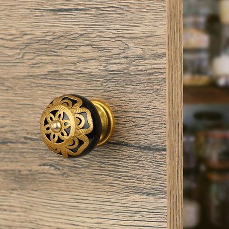 Ouvre&Déco – Bouton de meuble ANTAN, Porcelaine Ø40 mm (1/5)