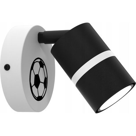 Applique murale réglable pour enfant – Spot LED orientable en métal – Dimensions 15 cm de hauteur – Largeur 7-13 cm (1/5)