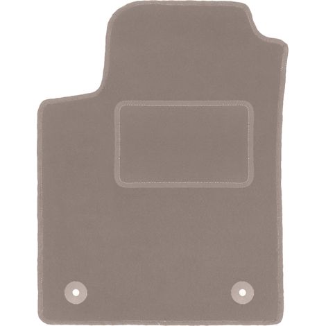 Beige Fahrermatte für: Fiat Bravo II Schrägheck (2007-2012)