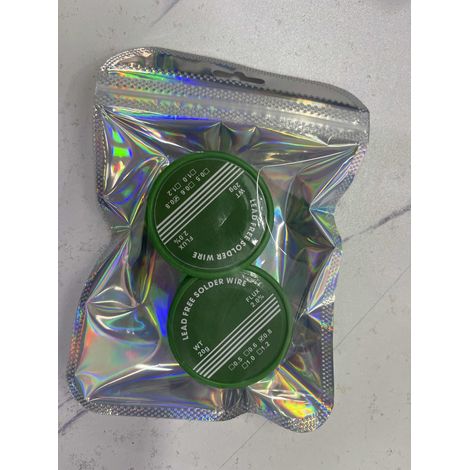 Fil à Souder Sans Plomb - 0,8 mm - Âme de Colophane - 20 g - Pour Réparations Électroniques (1/5)
