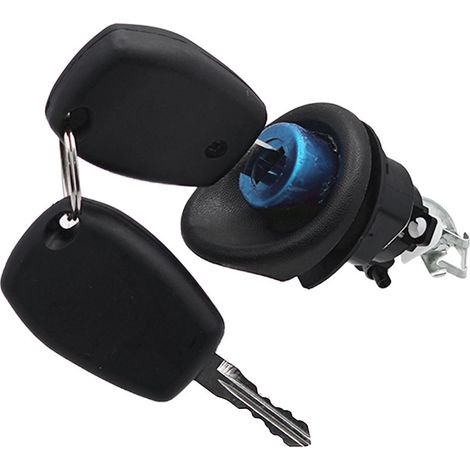 7701367940 is applicable to Renault LOGAN car ignition lock cylinder and key set (1993-2006). (1/4)