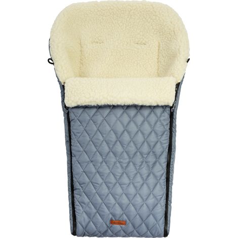 Sac de couchage matelassé en laine graphite (1/5)