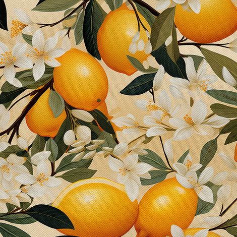 Tela decorativa para exteriores Oxford - Motivo frutal  DX6176 (1/5)